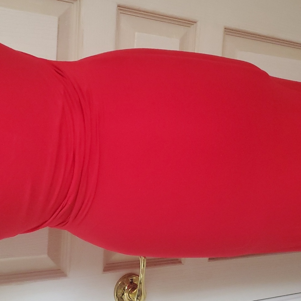 Sky Lady in Red Maxi - Picture 3 of 7
